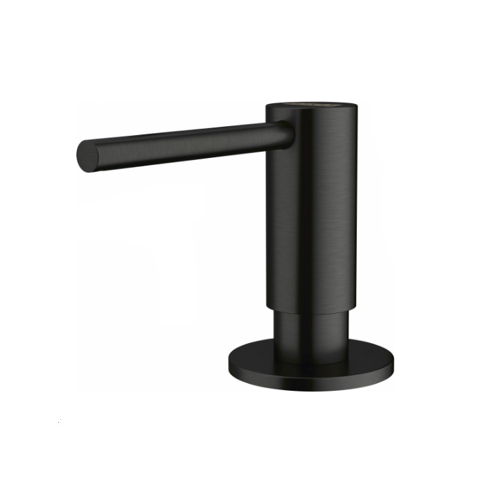 Franke SD3425BSS Atlas Deck Mounted Stainless Steel Soap Dispenser in Industrial Black