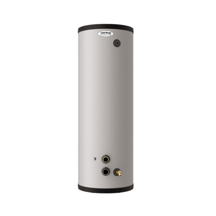 Lochinvar 100168418 Lock-Temp 80 Gallons Stainless Steel Storage Tank - 10 Year warranty