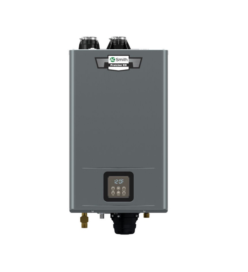 AO Smith 100374798 Adapt™ 180 Input MBtu Premium Condensing Ultra-Low NOx Natural Gas Tankless Water Heater