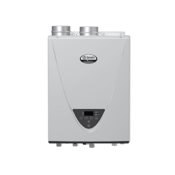 AO Smith ATI-540P-N Tankless Natural Gas Water Heater, 199,000 BTU, Power Direct Vent, 15 Yr Heat Exchanger/5 Parts Warranty