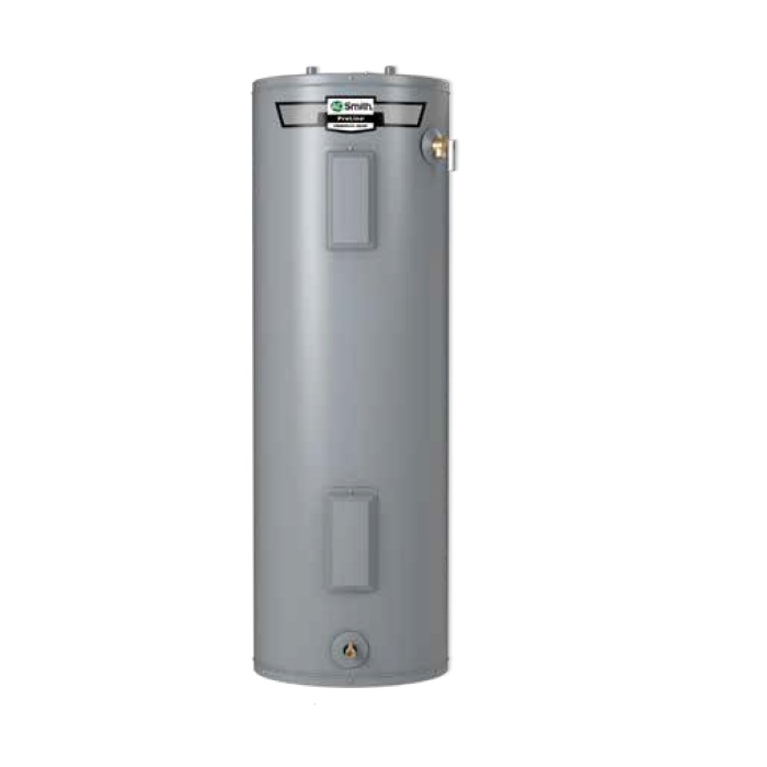 AO Smith 100227539 ENS-50 Proline 50 Gallon Short Residential Electric Water Heater - 6 Year Warranty