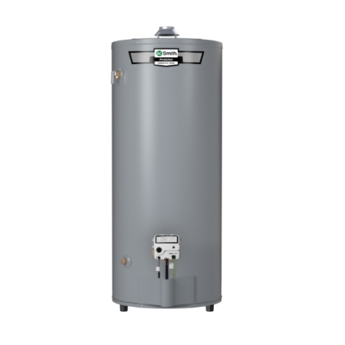 AO Smith 100279887 FCG-75 Proline 74 Gallon Residential Natural Gas Water Heater - Atmospheric Vent - 6 Year Warranty
