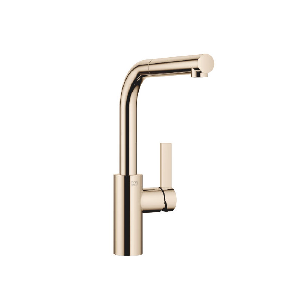 Dornbracht 33840790-470010 Elio 1.5 GPM Single-Lever Kitchen Faucet with Pull-Out Spout in Champagne Finish (22kt Gold)