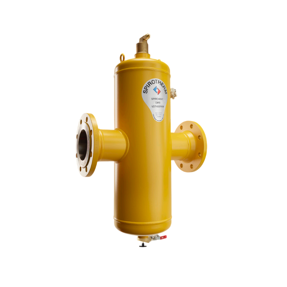 Spirotherm VDT300FA 3" Spirovent Dirt High Velocity Steel Air and Dirt Separators (Flanged)