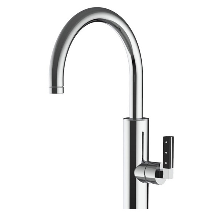 Davinci SRG-361-FM-151-SN SRG Floor Mounted Tub Filler in Satin Nickel