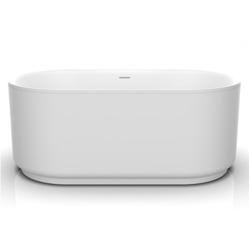 Davinci SRG6032FTNBINMW SRG Series Free Standing Tub 60" L X 32" W X 24" H Solid Surface in Matte White