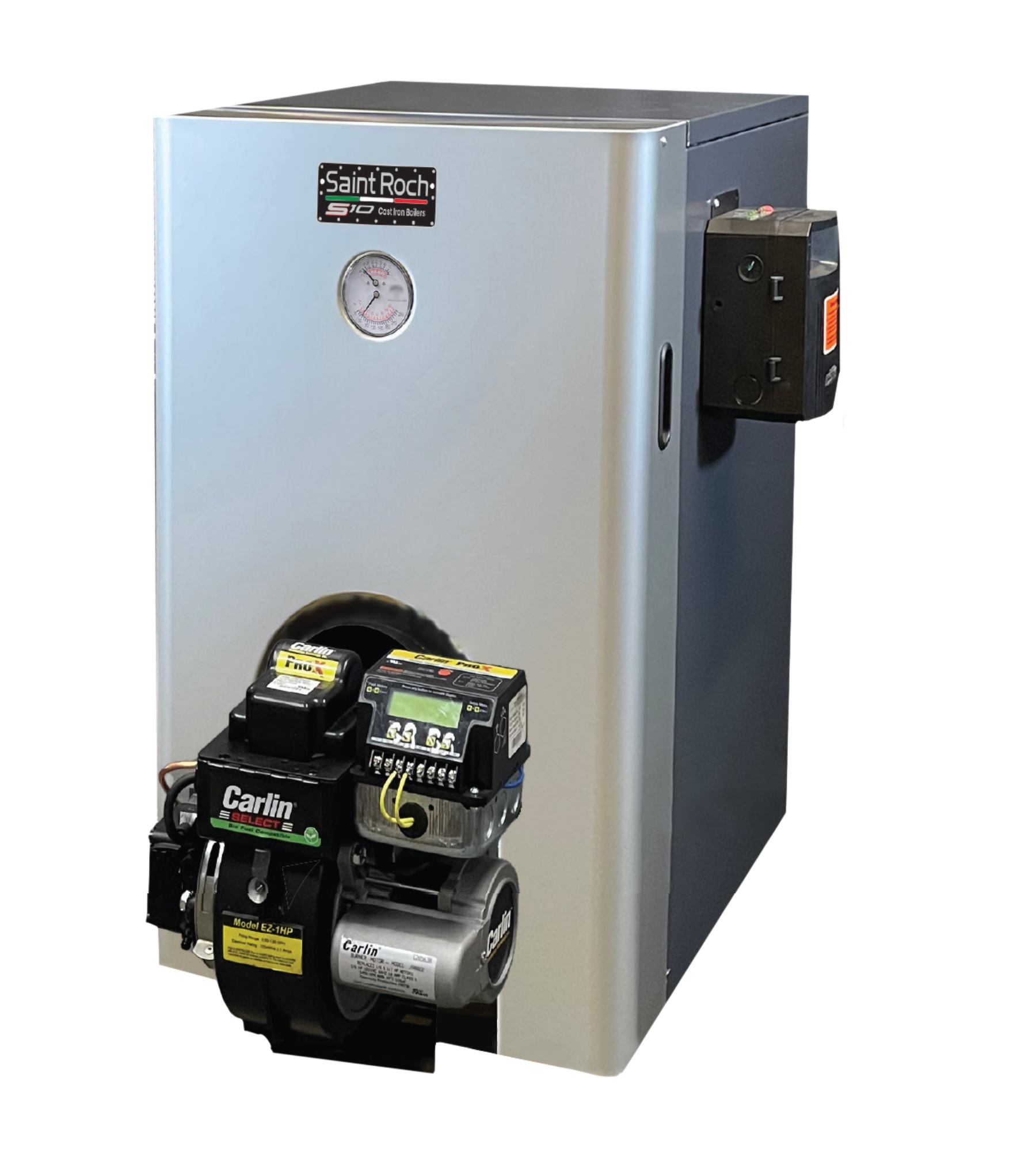 Saint Roch SR-S103H S10 Series, 73 Input MBtu, 87% AFUE, Oil Fired, 3 Section Water Boiler, with Trim  (Knockdown Boiler- Assembly is Required)