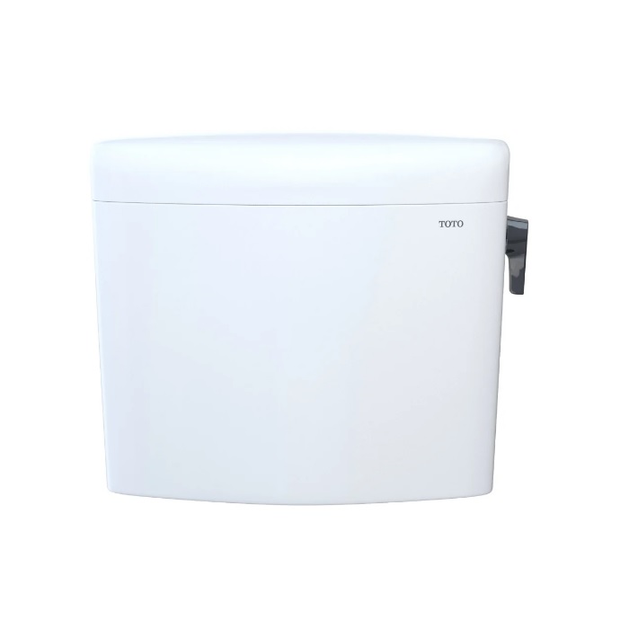 Toto ST436EMNR#01 Aquia® IV 0.9/1.28 GPF Cube Dual Flush Toilet Tank Only with Right Hand Trip Lever in Cotton White