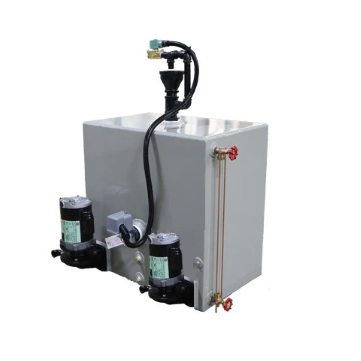 Sterling Sterlco 41215-GDF 95 Gallon Steel Boiler Feed Unit - Duplex 4100 Series 1/2 HP