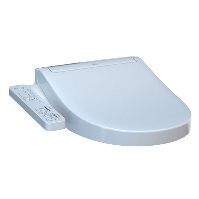 Toto SW3023#01 Round Washlet® KC2 Electronic Soft Close® Bidet Toilet Seat in Cotton White