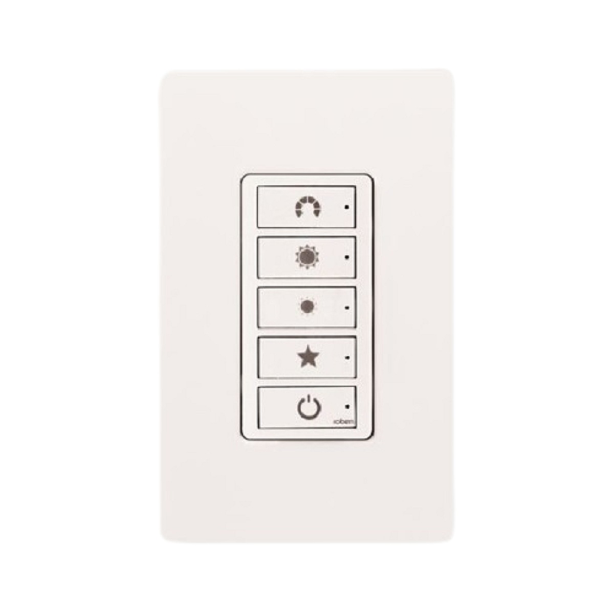 Robern SWAY  Wall Mounted Light Control for InLine 2.0 and Tenor Lighting in White