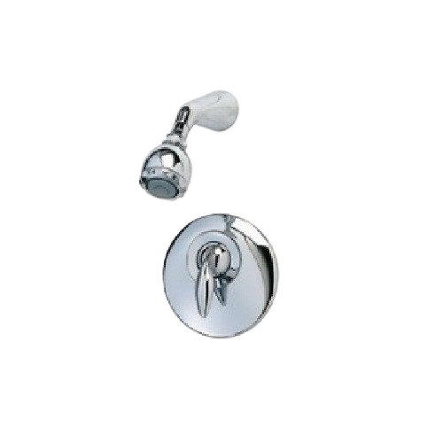 Single Handle Shower Trim Kit in Polished Chrome American Standard T086.501.002  (Rough Sold Separately)
