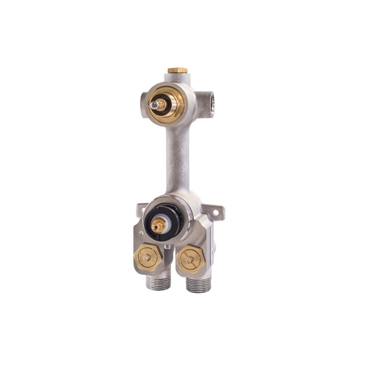 Aquabrass ABSVT12123 Turbo Thermostatic Valve with 2 or 3-Way Diverter