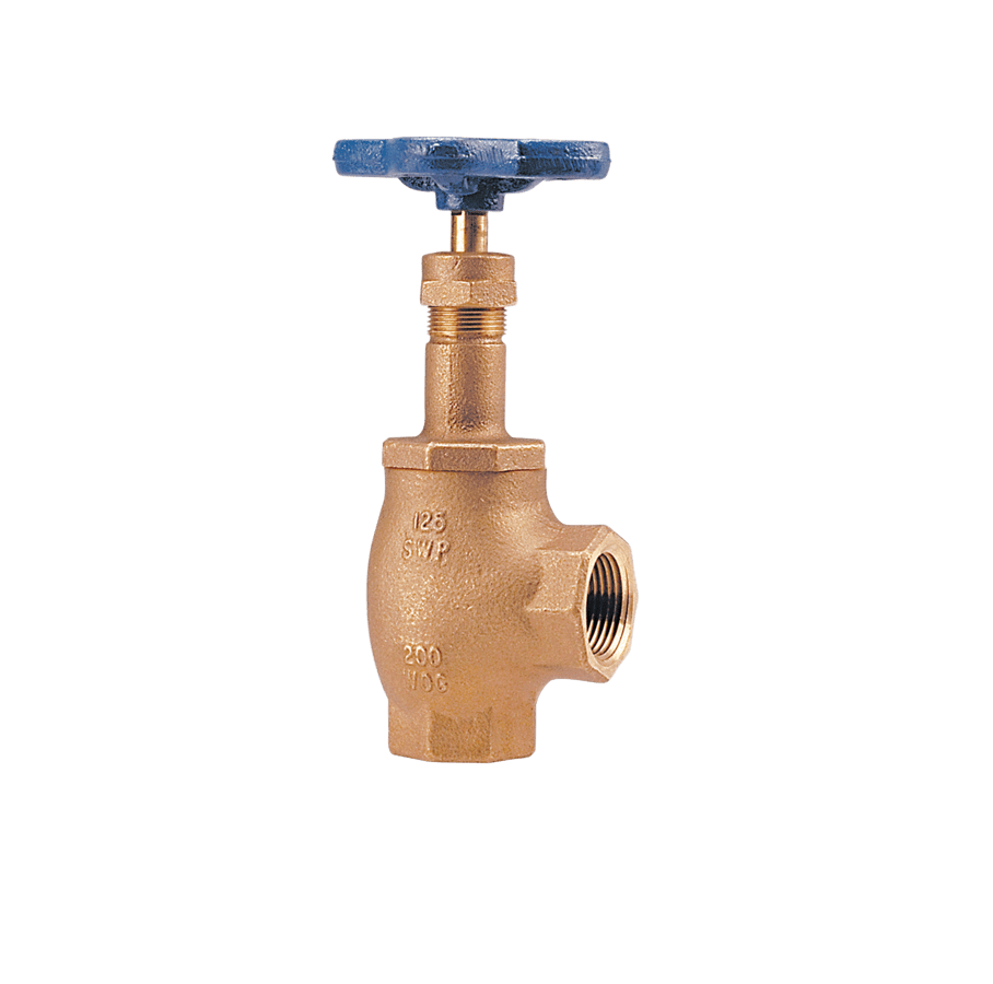Nibco NL4K004 1/4" Bronze Angle Valve Class 125, Threaded