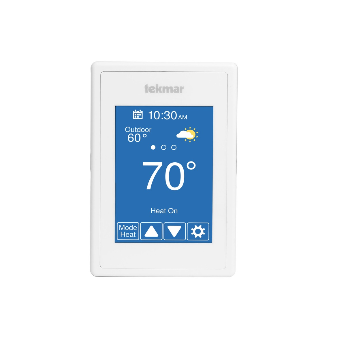 Tekmar 563 WiFi Thermostat in White