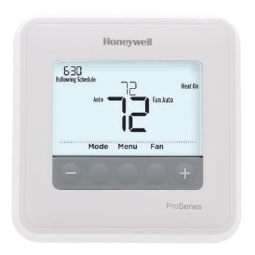 Honeywell TH4110U2005 T4 Pro Programmable Thermostat, 1H/1C Heat Pump, 1H/1C Conventional