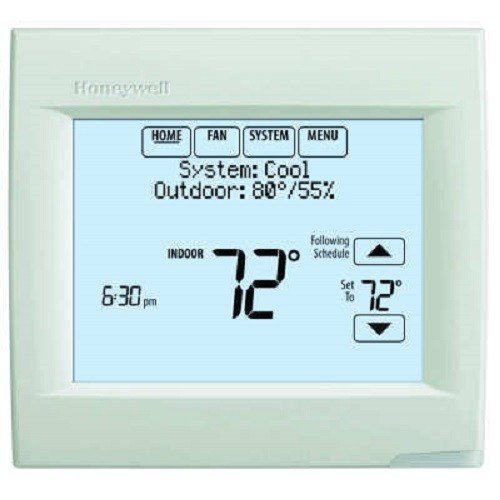 Honeywell TH8110R1008 Vision PRO 8000 7 Day Programmable Touchscreen 1H / 1C Thermostat