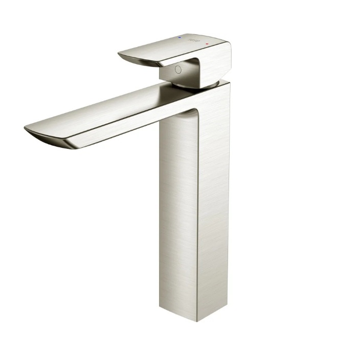 Toto TLG02307U#BN GR 1.2 GPM Single Handle Vessel Bathroom Sink Faucet with COMforT GLIDE Technology in Brushed Nickel
