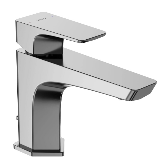 Toto TLG07301U#CP GE 1.2 GPM Deck Mounted Single Hole Bathroom Sink Faucet with Pop-Up Drain Assembly in Polished Chrome 