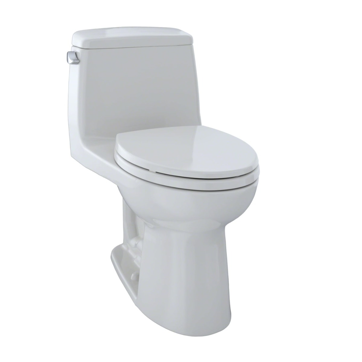 Toto MS854114#11 Ultimate® One-Piece Elongated 1.6 GPF Toilet with Power Gravity Flush System and Seat in Colonial White