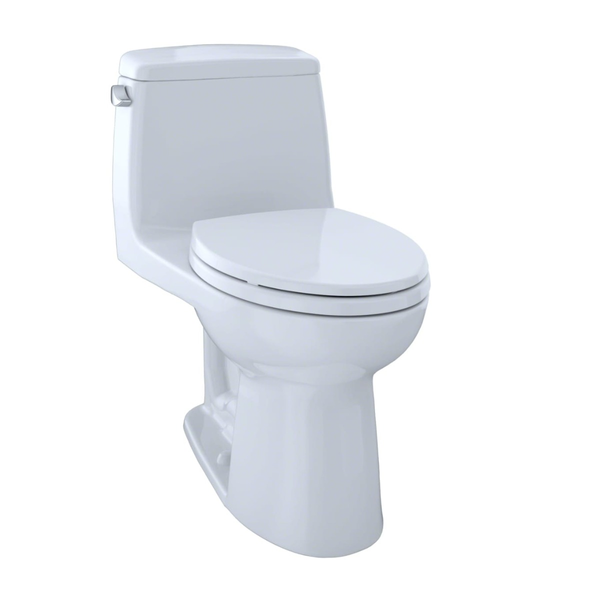 Toto MS854114SG#01 UltraMax® One-Piece Elongated 1.6 GPF Toilet with CEFIONTECT in Cotton White