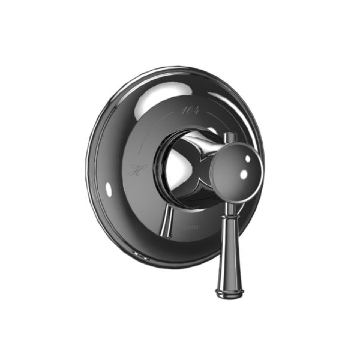 Toto TS220T#CP Vivian Thermostatic Mixing Valve Trim In Polished Chrome (Valve Rough Sold Separately)
