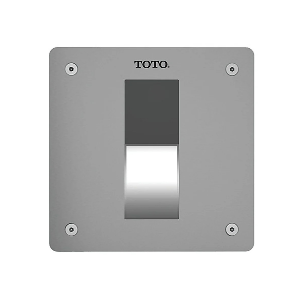 Toto TEU3UA11#SS 4" x 4" 0.125 GPF Ecopower High Efficiency Urinal Flush Valve in Stainless Steel