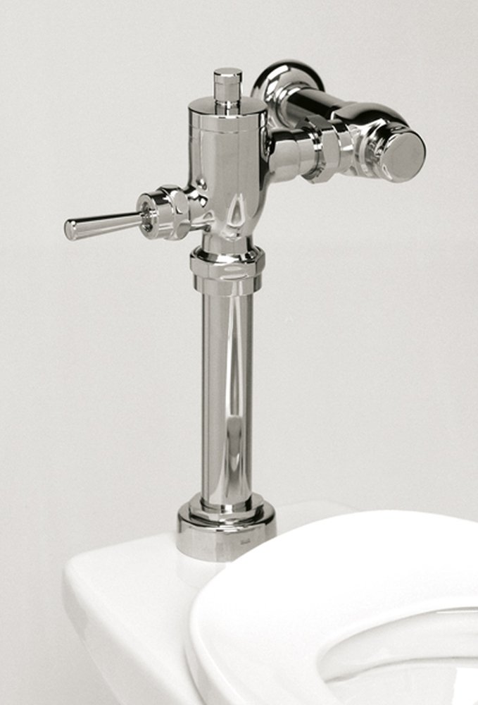 Toto TMT1LN32#CP Toilet 1.28 GPF Manual Commercial Flush Valve in Polished Chrome