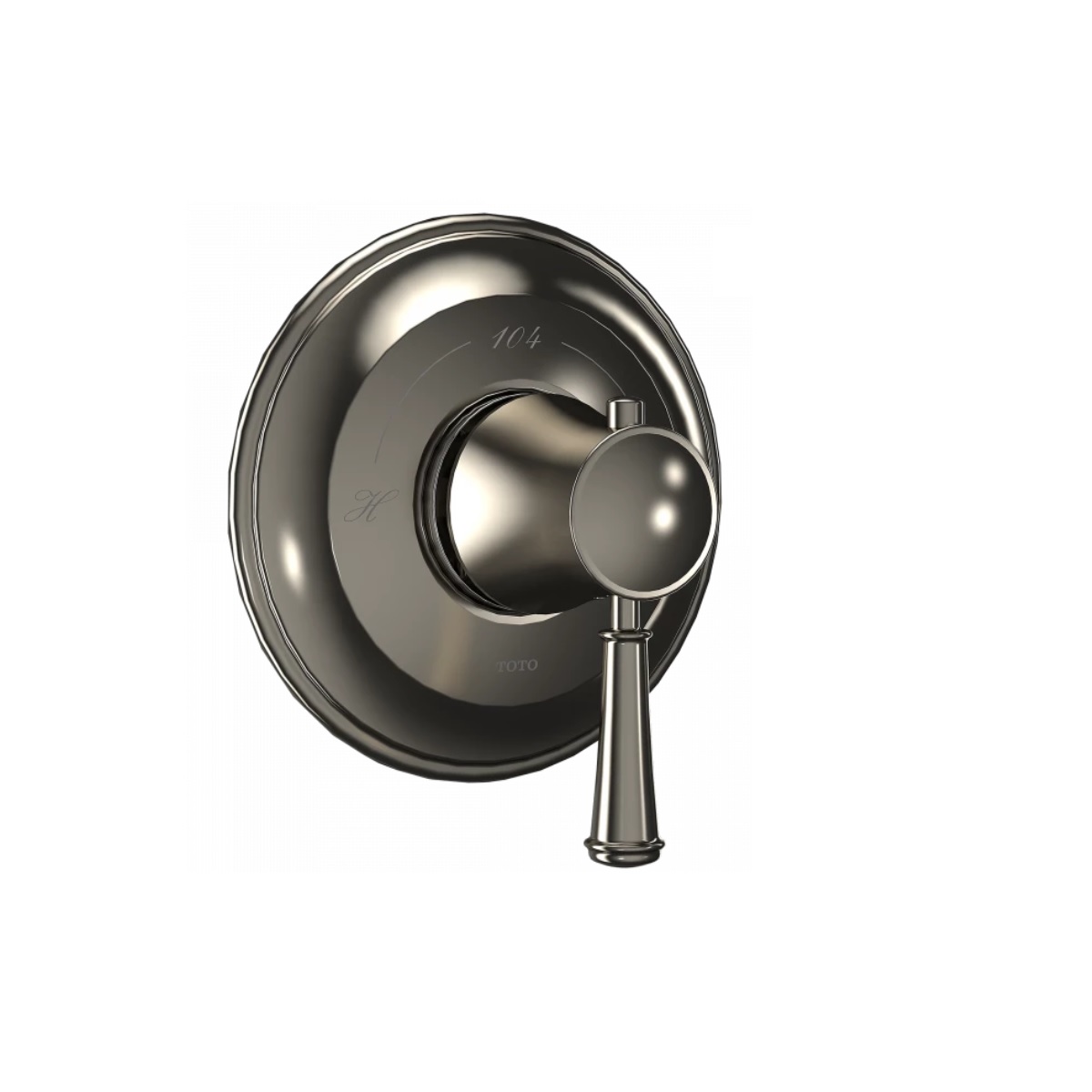Toto TS220T#BN Vivian Thermostatic Mixing Valve Trim In Brushed Nickel (Valve Rough Sold Separately)