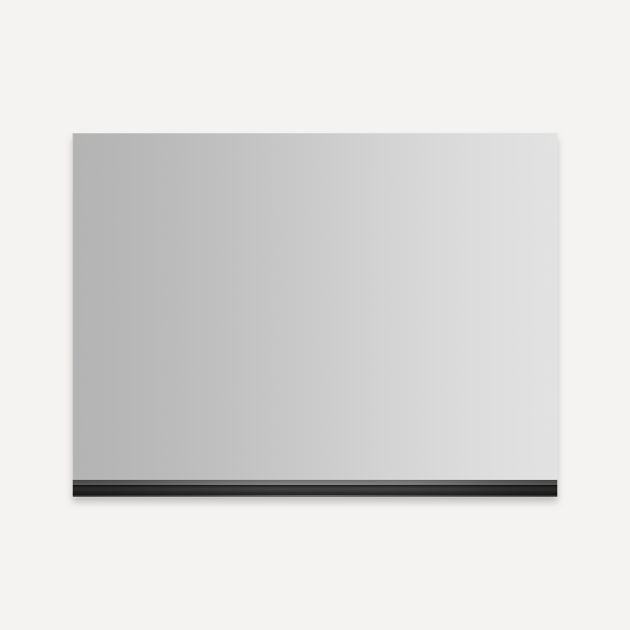 Robern UHANDLE3683 Uplift Tech 36" W x 1" H x 1-3/4" D Handle in Matte Black