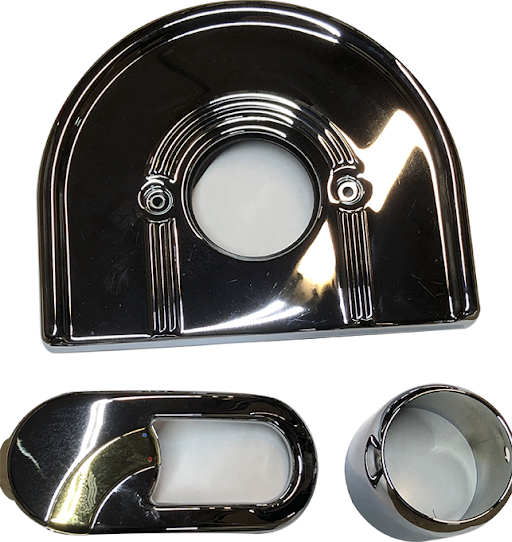 Pressure Balance Valve Trim Set  in Polished Chrome/Polished Brass - Grohe 19713IR0 Chiara (Rough Sold Separately)