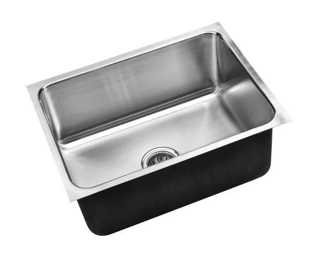 Just USADA1824A.5.5.DCC 18 Gauge Undermount Single Bowl ADA Stainless Steel Sink