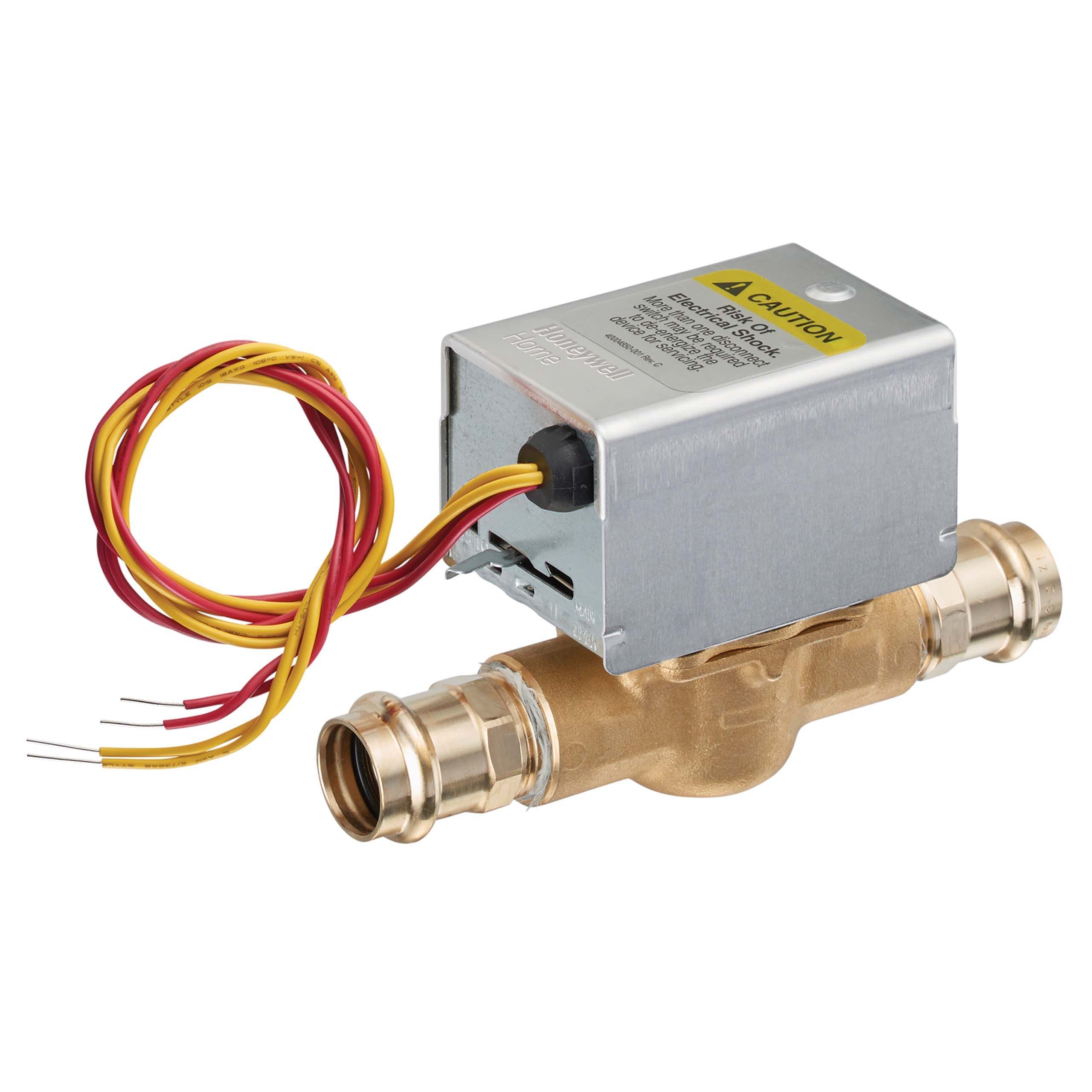 Honeywell V8043E1413/U 2-Position Low Voltage Normally Closed Zone Valve, 1 in, Pro Press, 120 psi Static, 24 VAC
