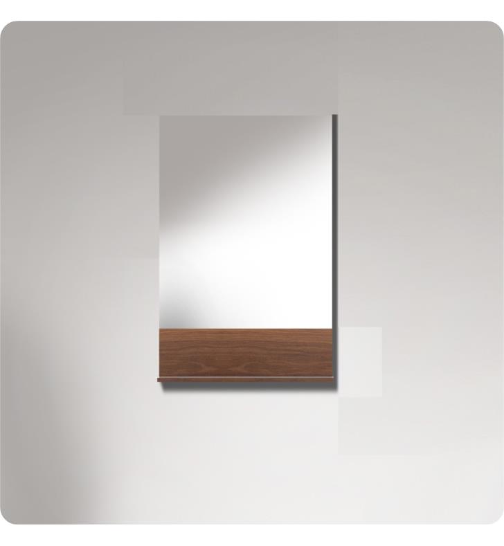 Duravit VE737001414 Vero 70.86" L X 31.49" W X 5.59" H Mirror with Shelf Below in Terra (Decor)