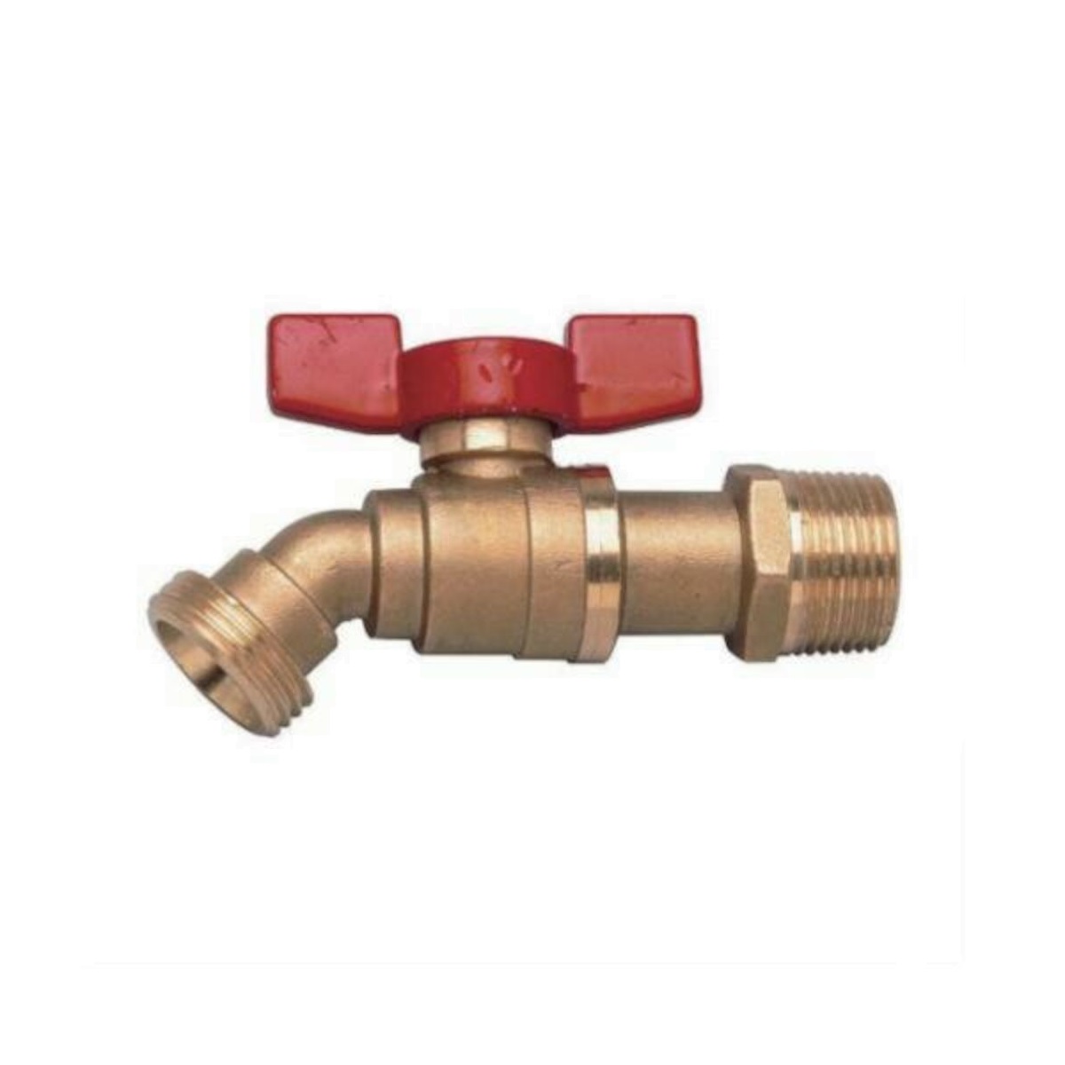 Watts 0123631 LFBD-QT Quarter Turn Boiler Drain with 1/2" Male Threaded Lead Free Brass