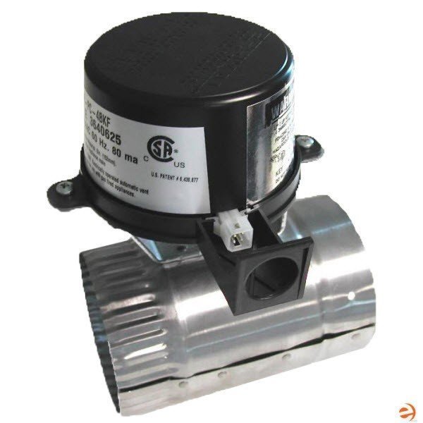 Weil-McLain 381800476 Automatic Vent Damper 6 Inch With Harness