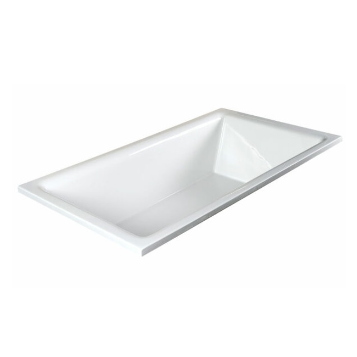 Clarke WF6636DTNBNAGW Drop In Bathtub 66" L x 36" W in White
