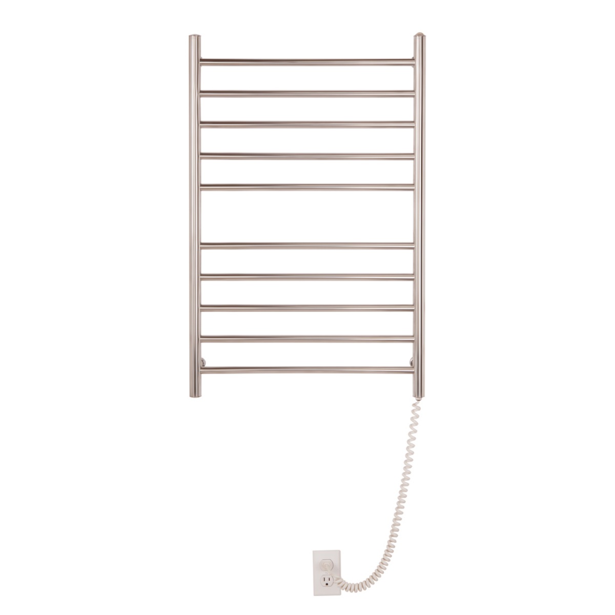 Myson WPRL10 Pearl 36-5/8" H X 24" Wall Mounted Electric Towel Warmer in Bright Stainless Steel