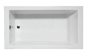 Americh Wright WR-6036-TD-ADA-W 60" x 36" x 22" Turn Drain Tub, White Finish (ADA Compliant)