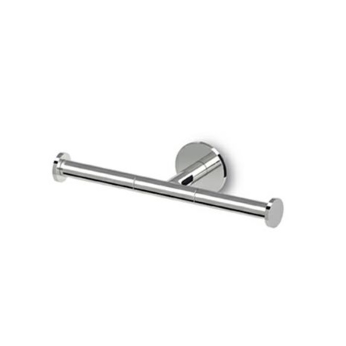 Zucchetti ZAC631 Pan Wall Mounted Double Toilet Paper Holder in Polished Chrome